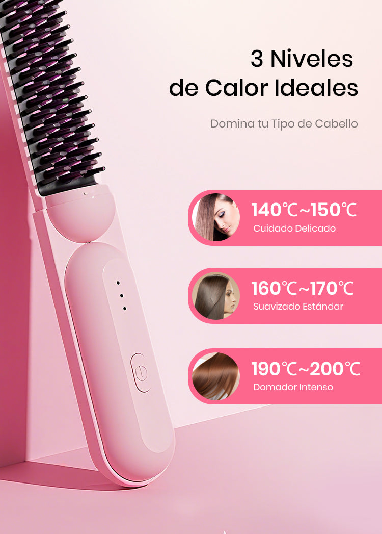 LisséOne Cepillo Alisador 2 EN 1